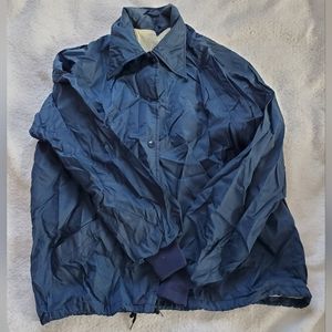 Lined Windbreaker Vtg 1970's, Sz L/XL